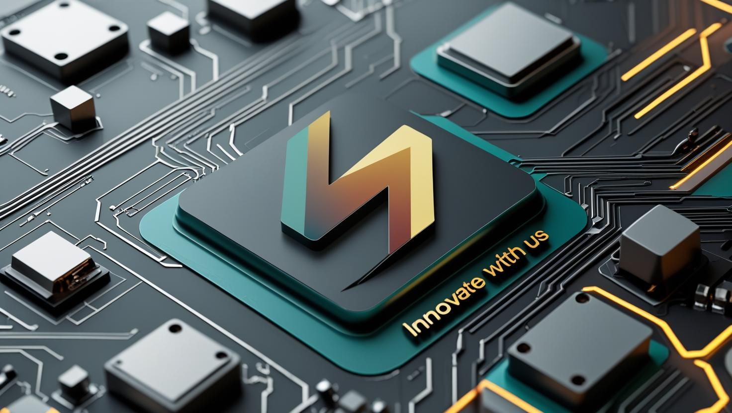 Megaphone with social icons coming out of it